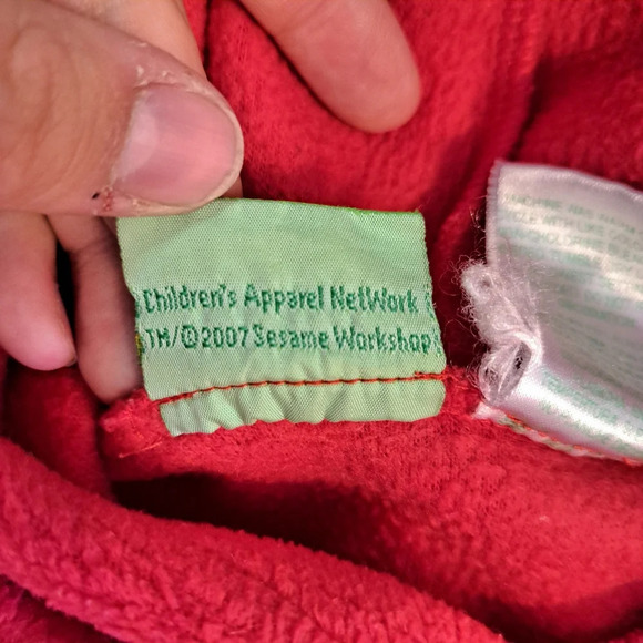 Elmo Y2K Toddler Hoodie Size 3T - Picture 6 of 7